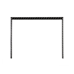 Car Carbon Fiber Storage Box U Shape Frame Decorative Sticker for Toyota Eighth Generation Camry 2018-2019, Storage Box U Shape Frame