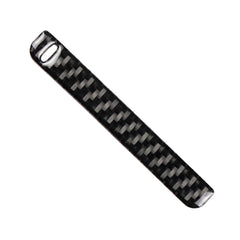 Car Carbon Fiber Storage Box Groove Decorative Sticker for Toyota Eighth Generation Camry 2018-2019, Left Drive, Storage Box Groove