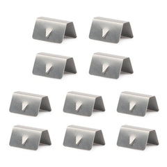 10 PCS Car Windshield Clip Wind / Rain Deflector Channel Metal Buckle for Heko G3, For Heko G3