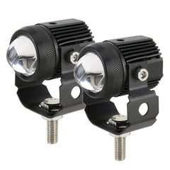 2 PCS DC9-36V / 20W / 6000K / 3000K / 2000LM Motorcycles Double Color Headlights / Fog Light, 20W