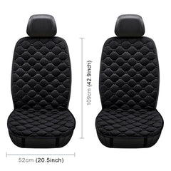 Car 12V Front Seat Heater Cushion Warmer Cover Winter Heated Warm, Double Seat, 12V Double Seat (Black), 21V Double Seat (Coffee), 12V Double Seat (Beige), 12V Double Seat (Red)