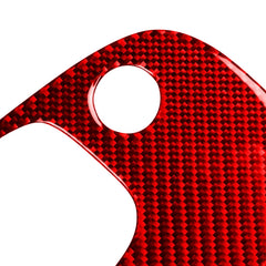 3 in 1 Carbon Fiber Car Gear Panel Sticker Kits A for Chevrolet Corvette C5 1998-2004, Left Drive, Gear Panel Sticker Kits A