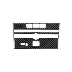 Car Carbon Fiber CD  Console Panel Decorative Sticker for Infiniti Q50 / Q60 2014-2020, CD Console Panel  (B)