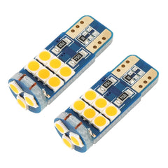 2 PCS T10 DC12 / 1W 9LEDs SMD-3030 Car Clearance Light, 9LEDs (Yellow Light), 9LEDs (Ice Blue Light), 9LEDs (Blue Light), 9LEDs (Pink Light), 9LEDs (White Light)