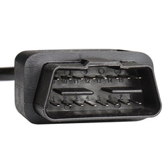 16PIN Male OBD Cable Opening Line OBD 2 Extension Cable for Car Diagnostic Scanner, Cable Length: 100cm, 100cm