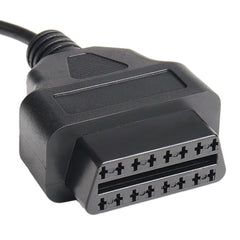 Car OBD 2 Female to USB Connector OBD Plug GPS Cable, Cable Length: 1m, Female to USB