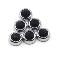 6 in 1 Car Diamond Sticker Set Personality Crystal Decoration