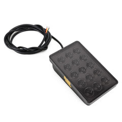 DC12V 1W Car Square Highlight Brake Lights Reversing Light with 15LEDs SMD-3528, Square (Black), Square (Red), Square (Transparent)