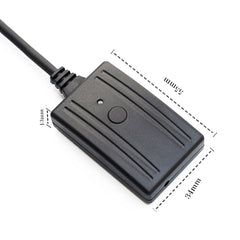 Car MFD2 RNS2 18PIN Bluetooth Music AUX Digital Audio Cable + MIC + Music Change for Audi / Volkswagen / Skoda, 18PIN For Audi / Volkswagen / Skoda