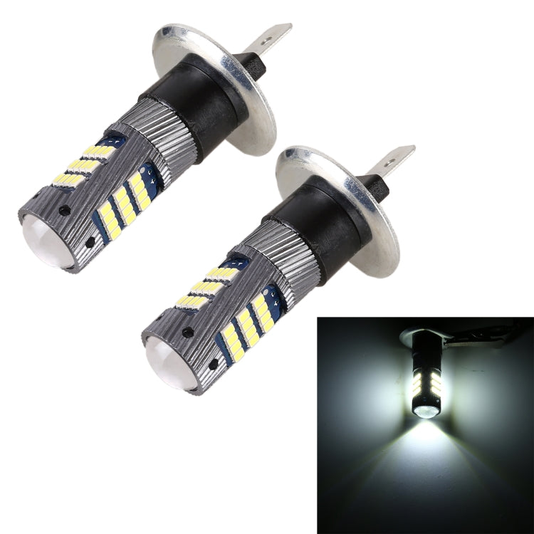 1 Pair H1 DC12V / 5W Car LED Fog Light with 42LEDs SMD-2016 Lamp Beads, H1 (White Light), H1 (Yellow Light), H1 (Ice Blue Light)