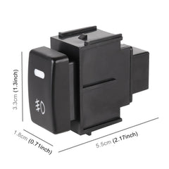 TS-20 Car Fog Light On-Off Button Switch with Cable for Nissan Qashqai 2008-2010, For Nissan Qashqai 2008-2010