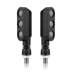 2 PCS KC050 Motorcycle LED Turn Signal Running Brake Light, KC050