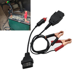 Car Computer ECU Memory Saver Rechargeable Battery Replacement Tool Kit Accessories, CYS-100