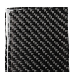 Car Carbon Fiber Water Cup Holder Panel Decorative Sticker for Lexus IS250 300 350C 2006-2012, Left and Right Drive Universal, Water Cup Holder Panel