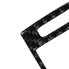 Car Carbon Fiber Warning Light Decorative Sticker for Audi A6 S6 C7 A7 S7 4G8 2012-2018, Left and Right Drive Universal, Warning Light