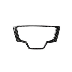 Car Carbon Fiber Multimedia Panel Decorative Sticker for Audi A6 S6 C7 A7 S7 4G8 2012-2018, Left and Right Drive Universal, Multimedia Panel