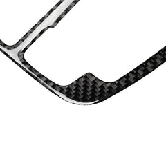 Car Carbon Fiber Gear Shift Panel Decorative Sticker for Audi A6 S6 C7 A7 S7 4G8 2012-2018, Left and Right Drive Universal, Gear Shift