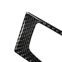 Car Carbon Fiber Air Conditioning CD Panel Decorative Sticker for Audi A6 S6 C7 A7 S7 4G8 2012-2018, Right Drive, Air Conditioning CD Panel, Right Drive