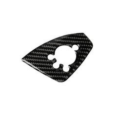 Car Carbon Fiber Door Button Decorative Sticker for Audi TT 8n 8J MK123 TTRS 2008-2014, Left Drive, B Style, Door Button , Left Drive B