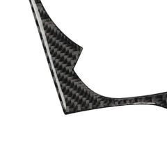 Car Carbon Fiber Gear Shift Panel Decorative Sticker for Audi TT 8n 8J MK123 TTRS 2008-2014, Left Drive, Gear Shift Panel