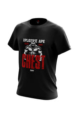 XAPE Chest Day V3 Tee - Black