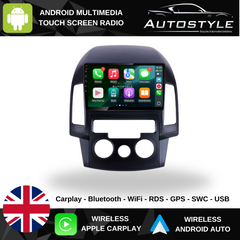 Hyundai i30 Apple Carplay / Android Auto 9" Stereo Upgrade (2008-2012)