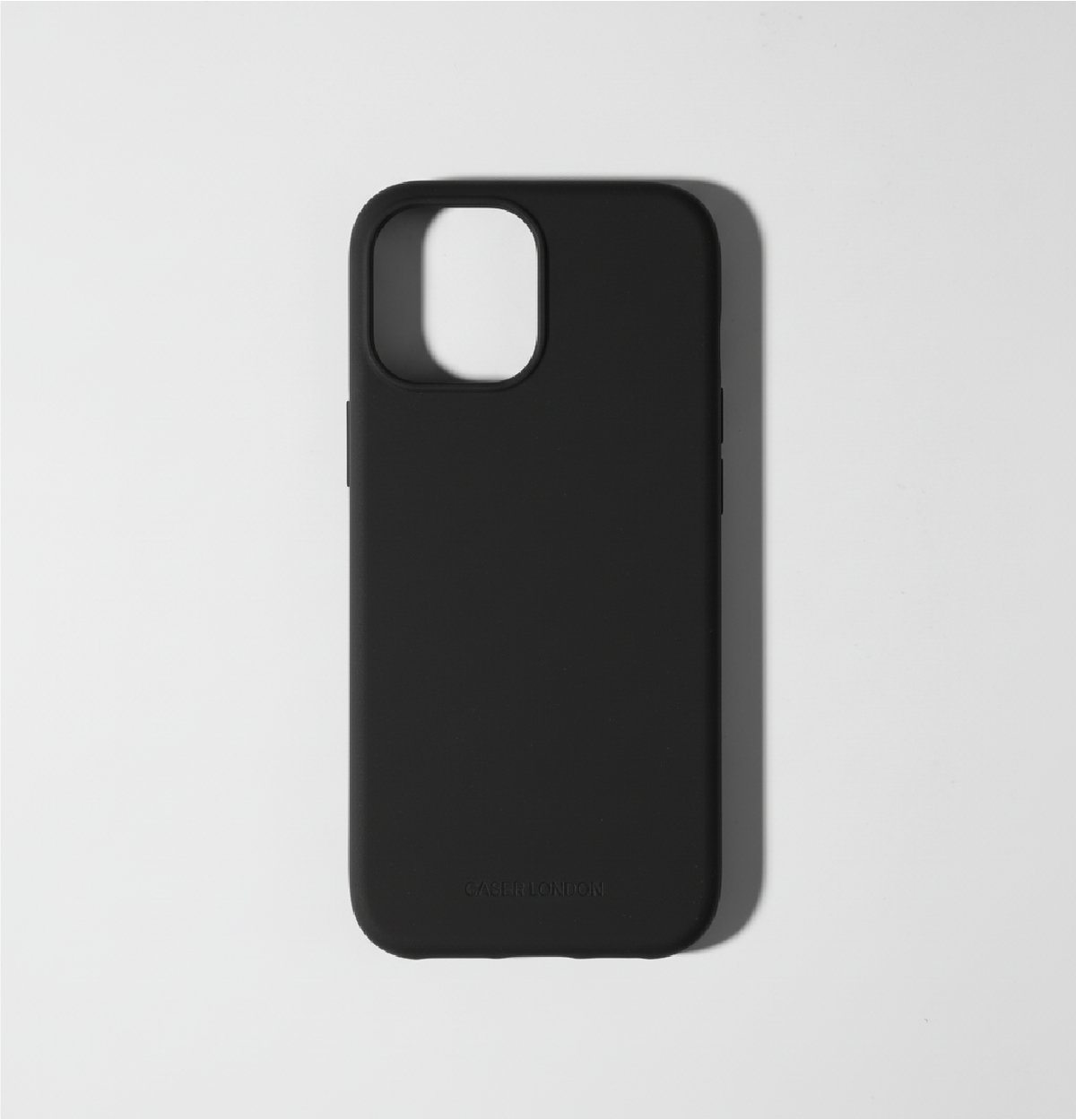 Black Liquid Silicone iPhone 16 Pro Max Case - MagSafe Compatible | The Classic Case