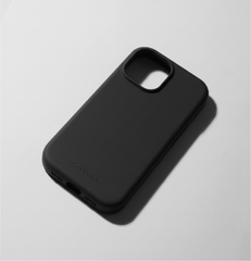 Black Liquid Silicone iPhone 16 Pro Max Case - MagSafe Compatible | The Classic Case