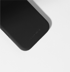 Black Liquid Silicone iPhone 16 Pro Max Case - MagSafe Compatible | The Classic Case