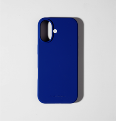 Royal Blue Liquid Silicone iPhone 16 Case - MagSafe Compatible | The Classic Case