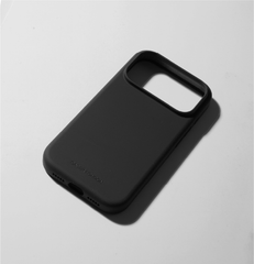 Black Liquid Silicone iPhone Air Case - MagSafe Compatible | The Classic Case