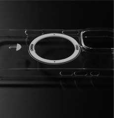 Slim Clear iPhone 16 Pro Case with White MagSafe Ring - Umbrella Icon | The Iconic Slim