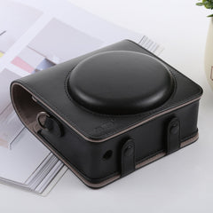 Retro Style Full Body Camera PU Leather Case Bag with Strap for FUJIFILM instax SQUARE SQ6, For FUJI SQ6