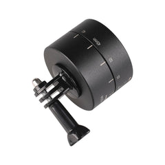 360 Degree Auto Rotation 60 Minutes Time Lapse Stabilizer Tripod Head Adapter for GoPro, 60 Minutes