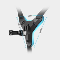 Helmet Belt Mount for GoPro, Insta360, DJI and Other Action Cameras, Helmet Belt Mount