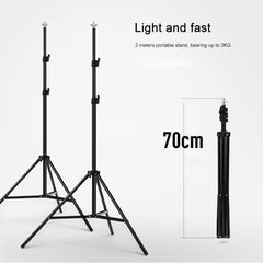 200x200cm Photo Studio Background Support Stand Backdrop Crossbar Bracket Kit, 200x200cm