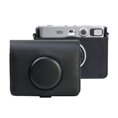 Retro Full Body Camera PU Leather Case Bag with Strap for FUJIFILM instax mini Evo, For FUJIFILM instax mini Evo Retro