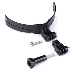 Foldable Bending Action Camera Phone Helmet Mount Kit with J-Hook Buckle & Rotation Phone Clamp & Adapter, Foldable Bending Mount