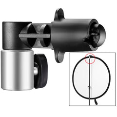 Photo Video Photography Studio Reflector Holder Clip for Light Stand, Light Stand