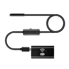F99 HD Mobile Phone Endoscope, 8mm Waterproof Pipe Endoscope, Wifi Version, Flexible Cord, Length: 1m, Length: 1m