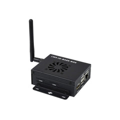 Waveshare Mini IO Board Full Ver Mini-Computer Base Box with Metal Case & Cooling Fan for Raspberry Pi CM4, Mini IO Board Full Ver