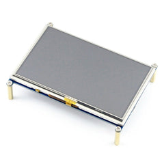 WAVESHARE 5 Inch HDMI LCD 800x480 Touch Screen  for Raspberry Pi, 5 Inch HDMI LCD