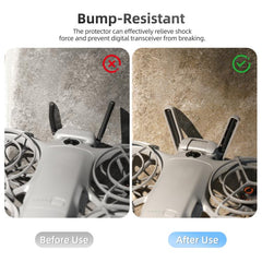 For DJI Neo 2 Sunnylife Hollow Design Digital Transceiver Protector Crash-Proof Digital Transceiver Cover