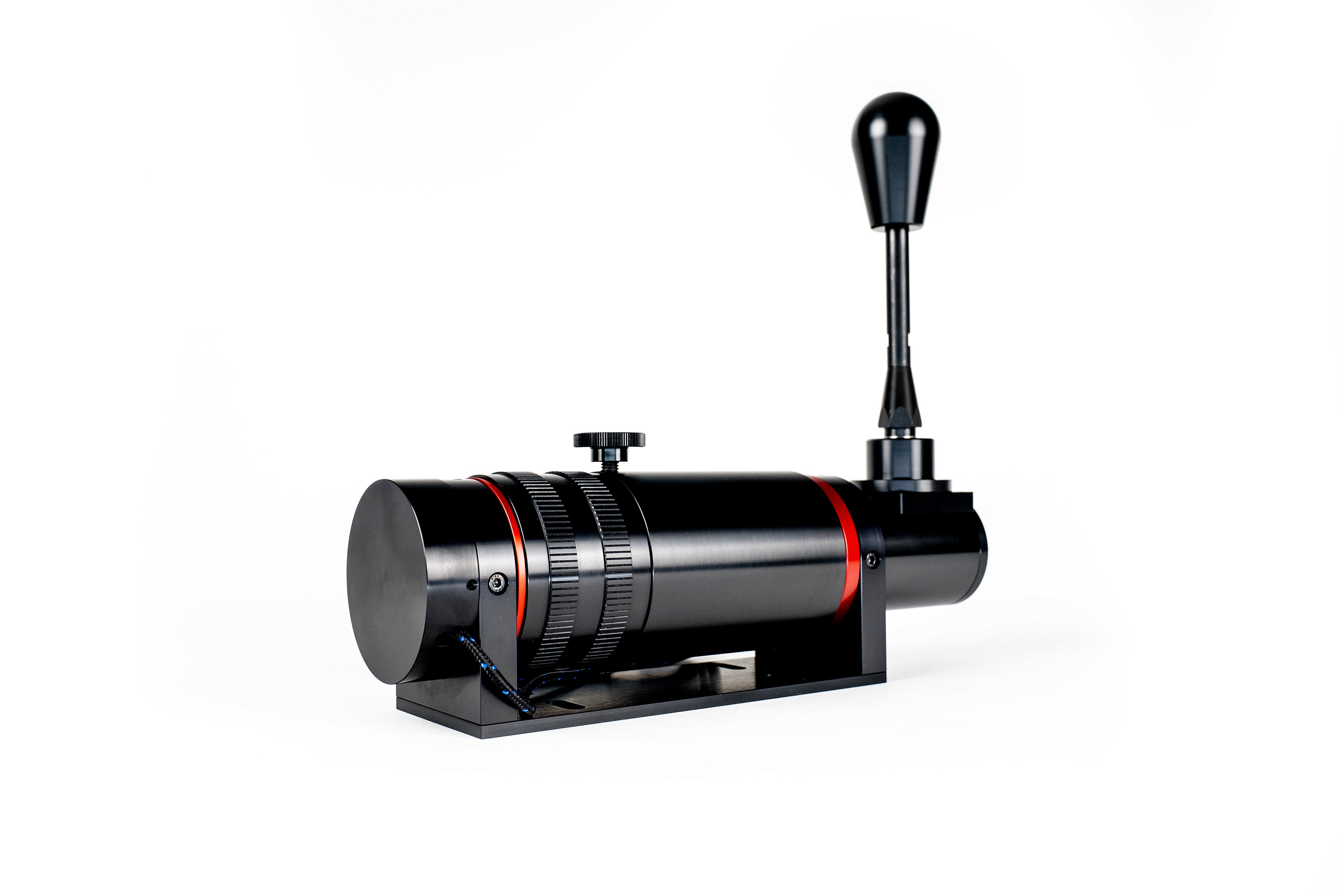 Trak Racer UK BDH H2SQ dual-mode shifter for gaming and racing simulators, shown mounted on a racing setup.