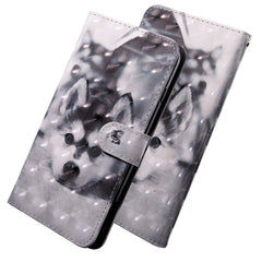 3D Painting Pattern Coloured Drawing Horizontal Flip TPU + PU Leather Case with Holder & Card Slots & Wallet, For Huawei P Smart Z, For Huawei Honor 8A Pro