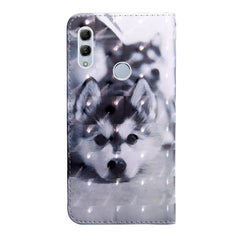 3D Painting Pattern Coloured Drawing Horizontal Flip TPU + PU Leather Case with Holder & Card Slots & Wallet, For Huawei Honor 10 Lite, For Huawei  P30 Pro