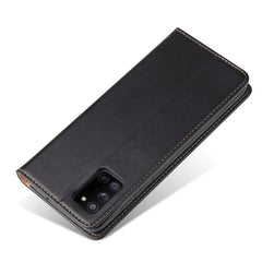 Fierre Shann PU Genuine Leather Texture Horizontal Flip Leather Case with Holder & Card Slots & Wallet, For Samsung Galaxy A31, For Samsung Galaxy A51 5G, For Samsung Galaxy A71 5G