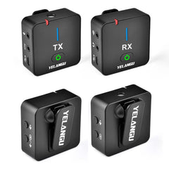 YELANGU MX5 2.4G Live Broadcast Interview Shooting Wireless Recording Microphone