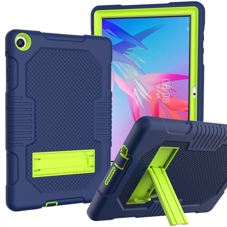 Contrast Color Robot Shockproof Silicone + PC Protective Case with Holder, For Huawei MatePad T10, For Huawei MatePad T8 8.0(2020)