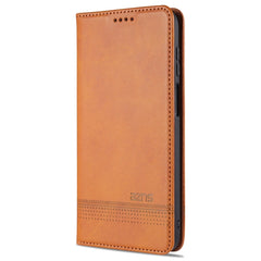 AZNS Magnetic Calf Texture Horizontal Flip Leather Case with Card Slots & Holder & Wallet, For Samsung Galaxy A12, For Samsung Galaxy S21 5G, For Xiaomi Mi 10T Lite 5G